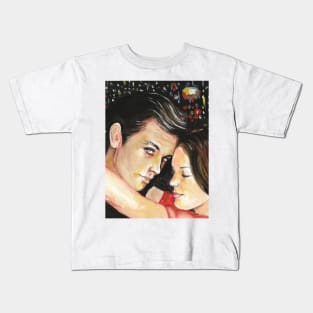 Alain Delon & Romy Schneider Kids T-Shirt